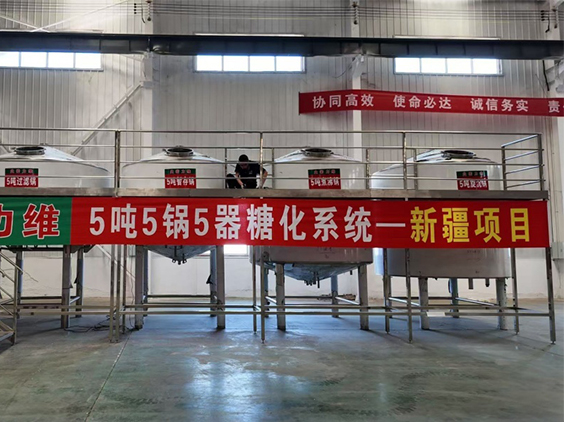 马村精酿啤酒设备厂—5吨精酿啤酒设备—新疆项目